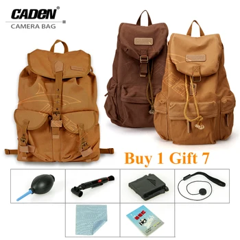 

Original DSLR Camera Backpack Canvas Lens Camera Photo Video Digital Bags Pack Waterproof Rain Cover for Canon Nikon Sony F5