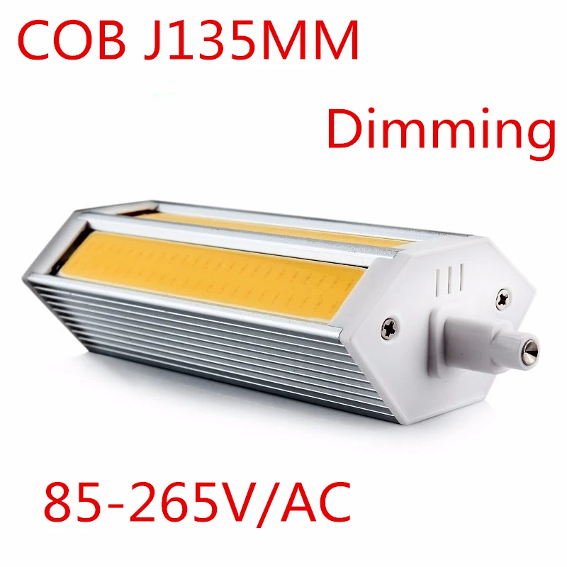 R7S COB Led лампа Затемняющая светильник SMD 10 Вт 15 Вт 20 Вт 25 Вт AC85V-265V лампада лампа J78 мм j118мм j135мм j189мм Замена галогенный прожектор светильник