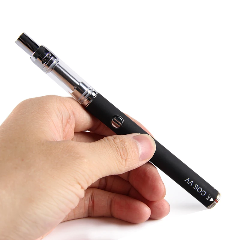 

Newest electric cigarette ECT-COS VV kit Built-in 450mah Battery for B6 0.5ml capacity Atomizer Stainless steel vape pen kit