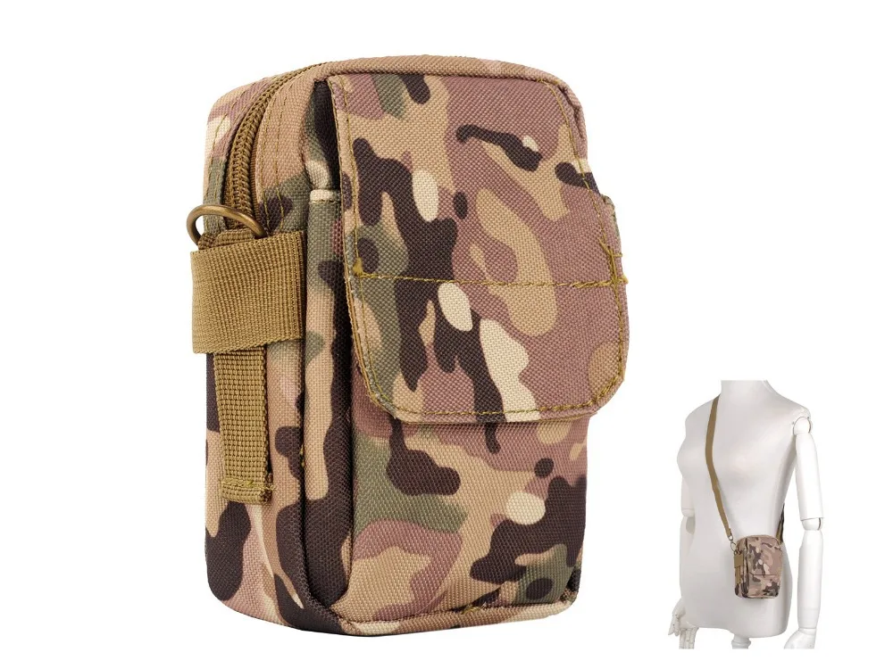 Тактические мужская Molle Многофункциональный Тактический охота талия Сумки Crossbody