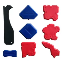 Pro Качество 8 шт. силиконовый герметик отделочные инструменты Колка линия профиля шарнир угловой инструмент с инструмент для удаления Колки