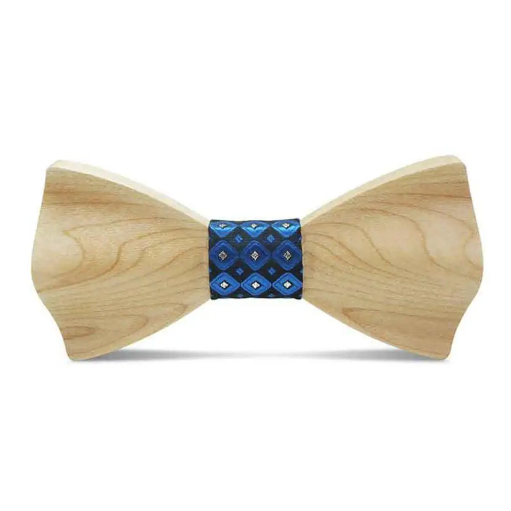 Высокое качество 3D DIY деревянная свадьба галстук-бабочка/подарок для отцов День/ Премиум качества 1 шт - Цвет: B3