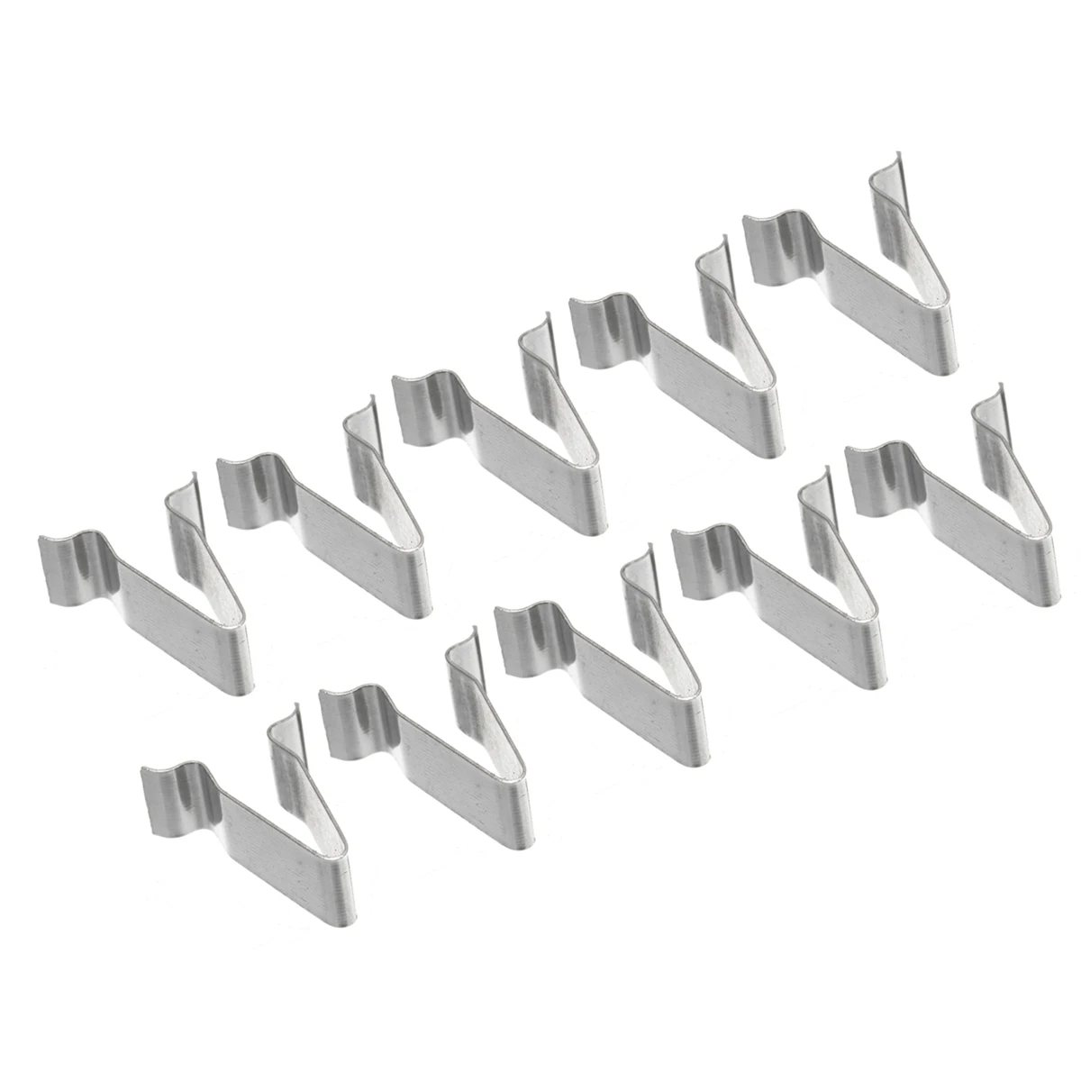 10Pcs Auto Metal Trim Interior Panel Lining Clip Interior Upholstery Retainer Rivet Fastener Clip For Audi Seat For Skoda