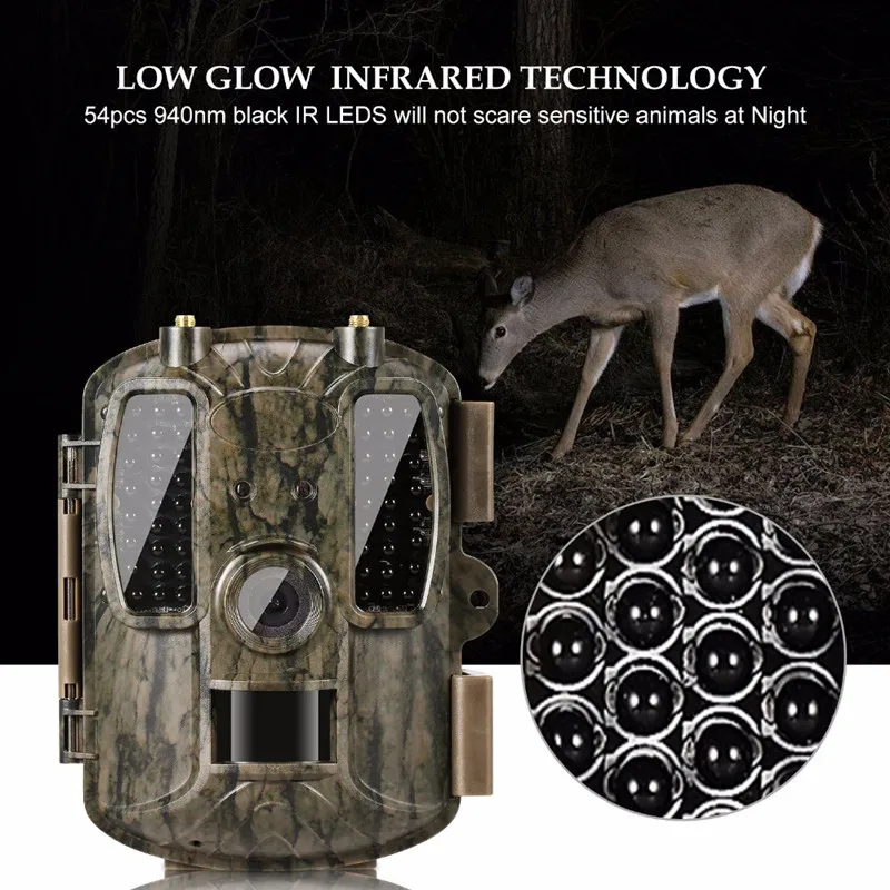 4G Hunting Camera GPS MMS with 3000mAh Solar Panel Night Vision Trail Camera GSM GPRS Photo-traps Foto Chasse Mobile Phone APP (30)