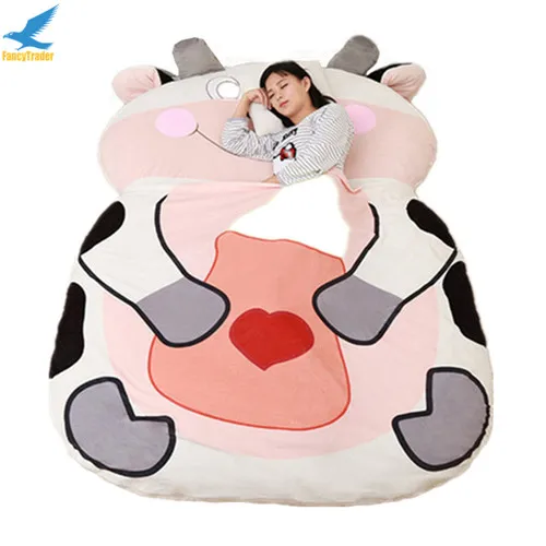 Fancytrader-Giant-Plush-Cartoon-Animal-Cow-Tatami-Stuffed-Soft-Beanbag-Bed-Carpet-Mat-Sofa