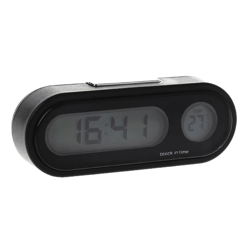

Car LCD Backlight Digital Clock Auto Watch Thermometer Ornament Mini Clock