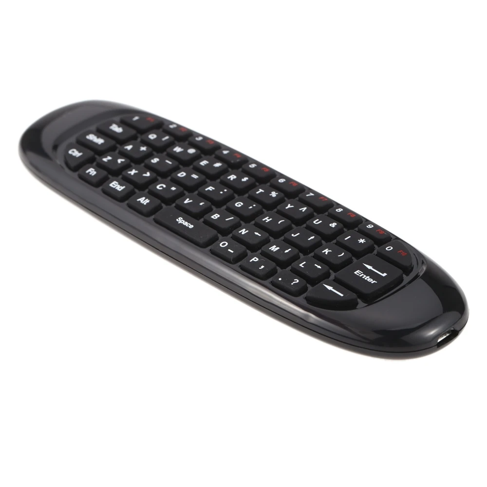 C120 мини клавиатура Английский Русский Макет 2,4 ГГц 6 гироскопа air mouse пульт дистанционного управления для Android Smart tv Box Мини ПК компьютер i8