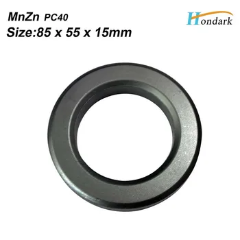 

Inner 55mm 2.2''TRANSFORMER ferrite core 85X55X15mm inductor ferrite 3.3X2.2X0.6inch RF choke ferrite bead MnZn PC40,5pcs/lot