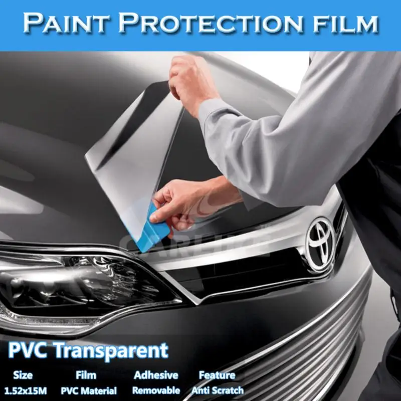 CARLIKE Premium PVC PPF Film Transparent Auto Car Paint Protection