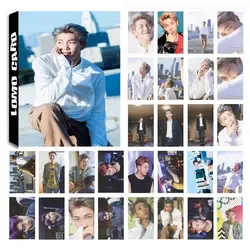 Новый 30 шт./компл. KPOP BTS Bangtan мальчики Dicon альбом RM 05 фото карта ПВХ карты самодельные ЛОМО карта Фотокарта