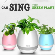 Smart Bluetooth Music Speaker With Light Touch Plant Can Sing Several songs, Stress Toy For Anxiety Stress Relief For Child