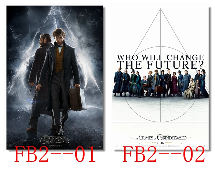194C2 Fantastic Beasts The Crimes Of Grindelwald Art Silk Cloth Poster Deco 194C2 Fantastic Beasts The Crimes Of Grindelwald Art Silk Cloth Poster Deco