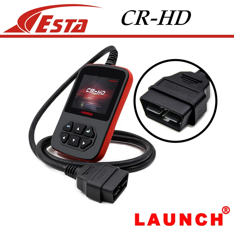 Original LAUNCH CR HD Heavy Duty Truck Code Reader standard protocols