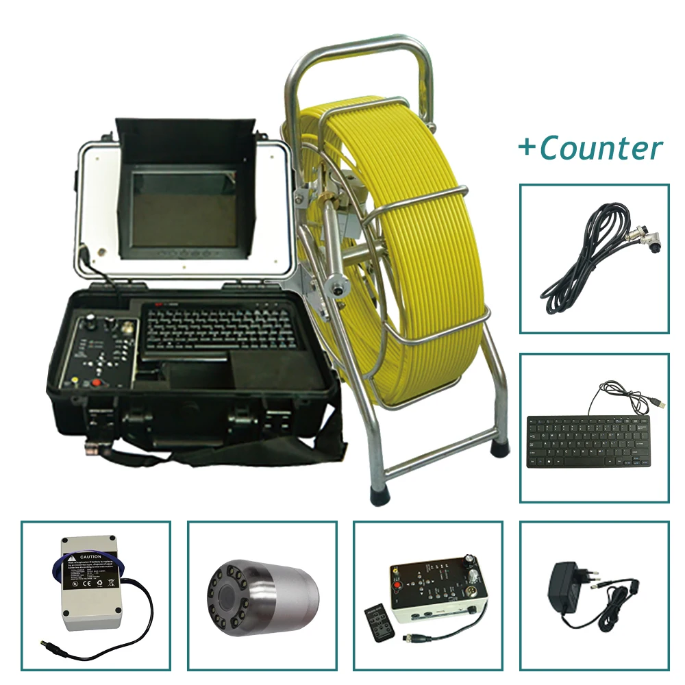 60m To 120m 11mm Diameter Cable Industrial Pipe Plumbing Sewerage Pipe