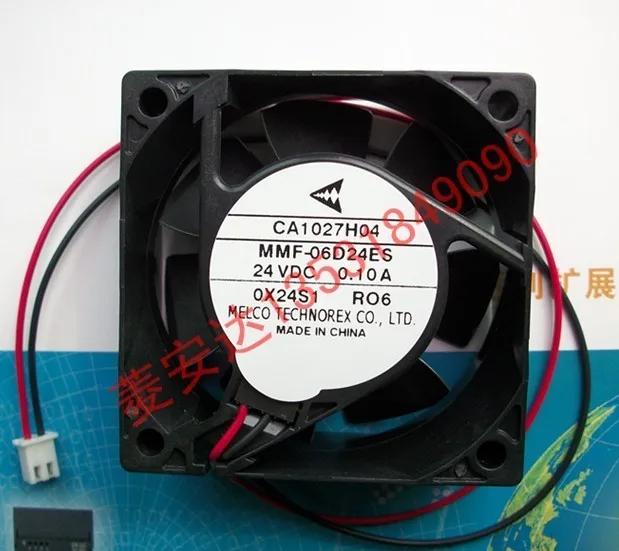 

NEW MELCO FOR Mitsubishi servo frequency CA1027H04 MMF-06D24ES-R06 2lines cooling fan