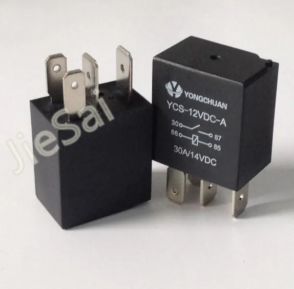 

4 pin/5 pin 30A 12VDC electro jet car relay waterproof /fog lamp socket