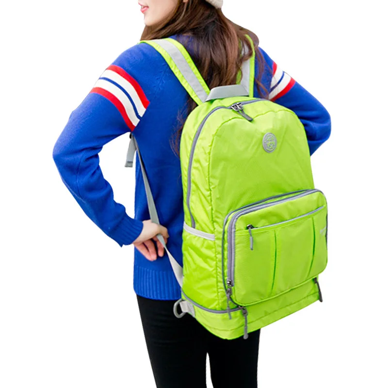 

2015 Men's And Women's Folding Bag Leisure Travel Backpack school bags backpack backpack