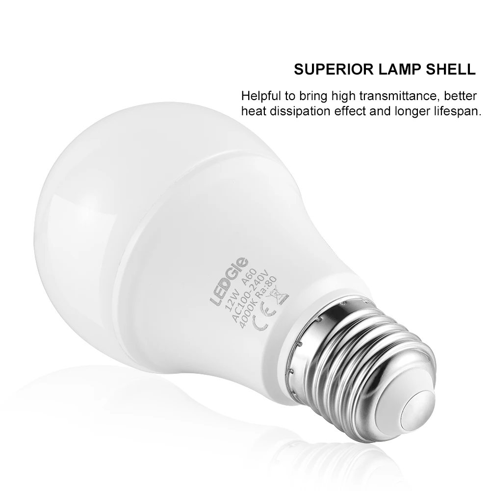 Lâmpadas Led e Tubos movimento da lâmpada 100-240 v Temperatura de Cor : Branca Natural (3500-5500k)