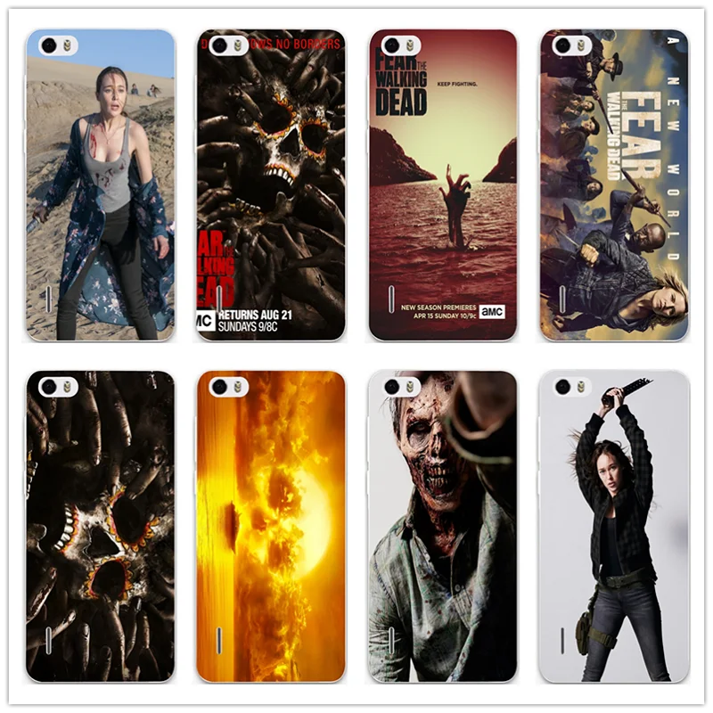 

Fear the Walking Dead Soft TPU Phone Cases for Huawei P20 P10 P9 P8 Lite Mate 10 Pro Y5 Y6 II Y7 Honor 6X 7X 9 Lite Shell Fundas