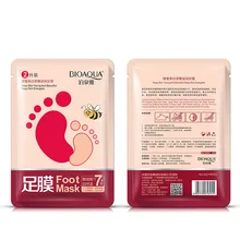 Удалите кутикулу против старения маски для ног удалите омертвевшую кожу отбеливая увлажняющая маска для ног