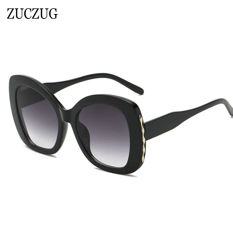 Buy ZUCZUG Retro Oversized Frame sunglasses Women