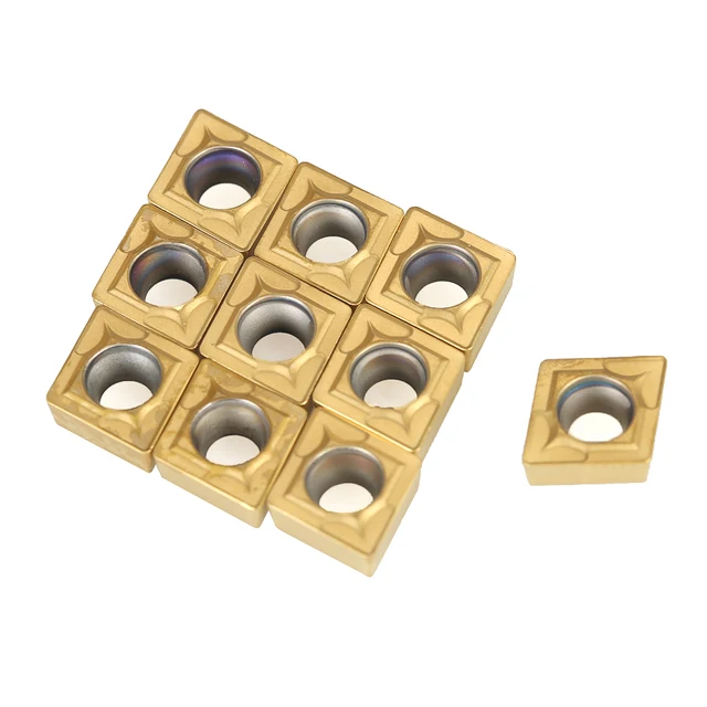 10pcs/box CCMT060204-HM Carbide Inserts + 6/7/8/10mm SCLCR06 Holder Boring Bar 4pcs Wrench CNC Lathe Turning Tool