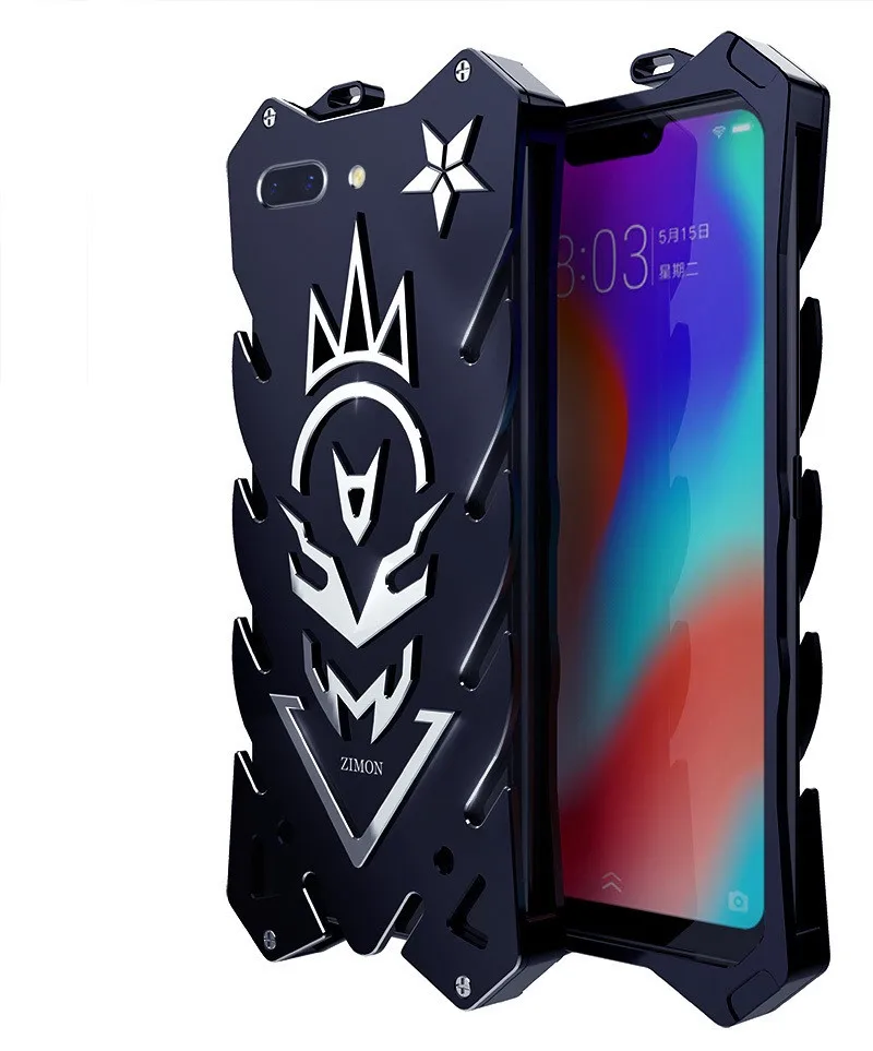 Zimon Armor II авиационный алюминиевый металлический чехол для телефона Oppo A5 мощный