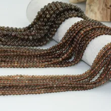 Натуральный Средний качество кошачий глаз Flash Scapolite Свободные Круглые бусины 4-4,5 мм/6,5-7 мм