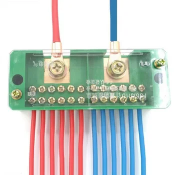 

Two in and Twelve Out Terminal Block Connector Wiring Box Simple Barrier Junction Box Socket