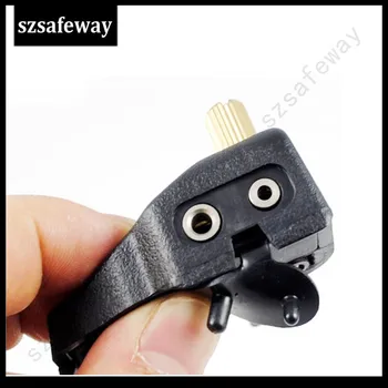 

two way radio Earpiece speaker audio adapter for Kenwood TK-385 TK-380 KPG-36 to two pins