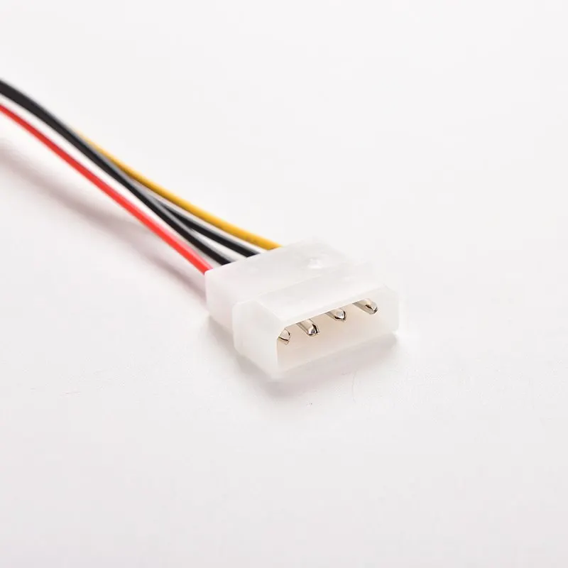 2шт 4 Pin IDE до 15 SATA для последовательного ATA кабель адаптера питания|Компьютерные