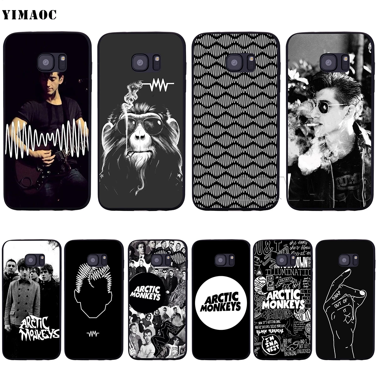 

YIMAOC Alex Turner Arctic Monkeys Soft Case for Samsung Galaxy S6 S7 S10e Edge S8 S9 Plus A3 A5 A6 A7 A8 A9 J6 Note 8 9 2018