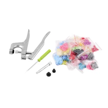 

300pcs Metal Press Pliers Sewing Tool for Kam Snap Button Installation Tool Sihetun Buckle Hand Pressure Clamp Sewing Tool Set