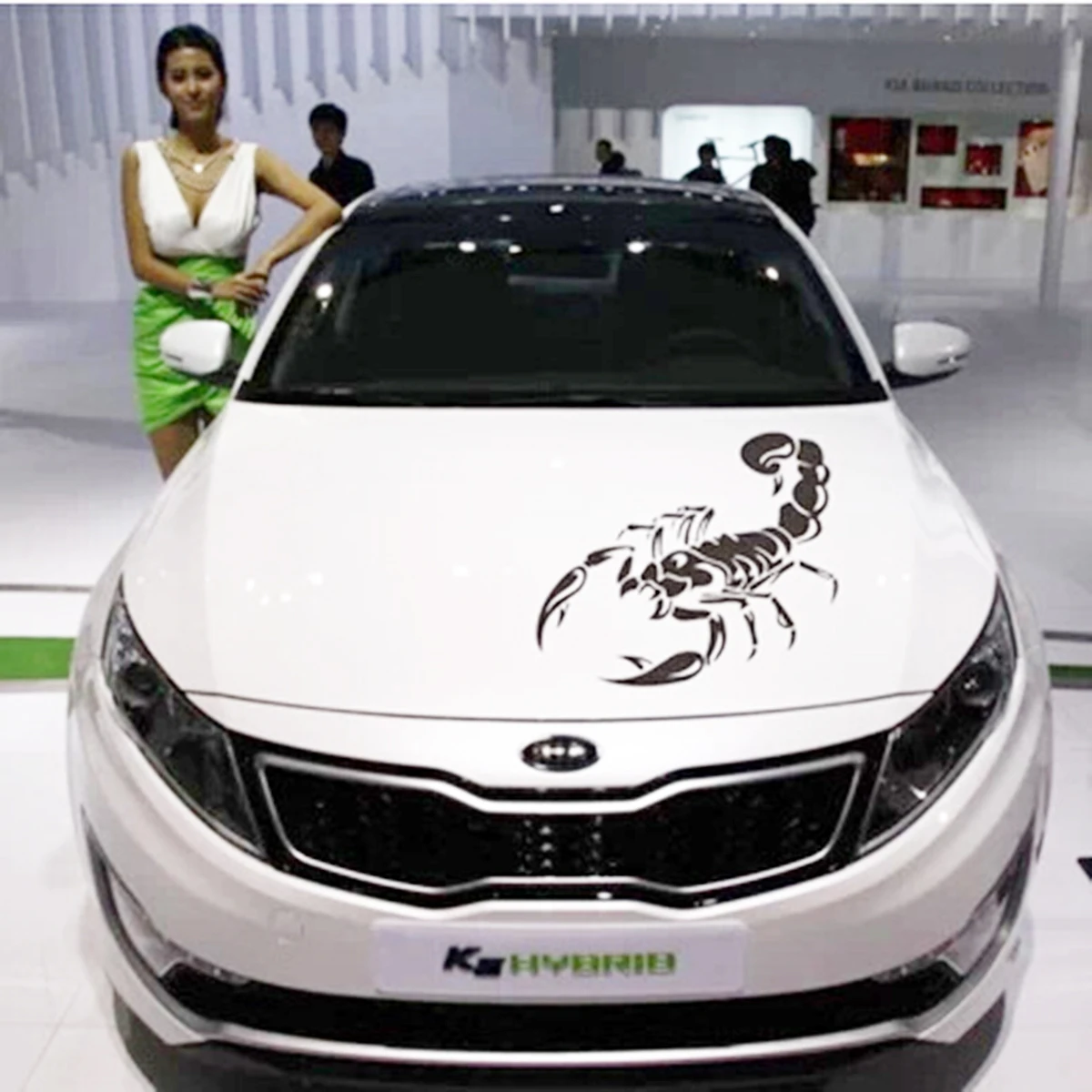 

Scorpion Car Window Truck Vinyl Decal Sticker For VW Kia Hyundai BMW Car Window, Wall,Car door, Rear windshield Free Shipping