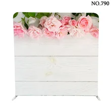 № 790 букет из белых и розовых цветков на деревянная Подушка Чехол фон для фотографирования с изображением кирпичной стены стенд