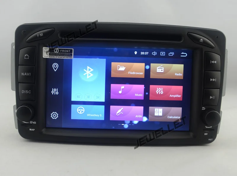 Восьмиядерный IPS экран Android 9 0 автомобильный DVD GPS Радио Навигация для Benz Clk Class W209