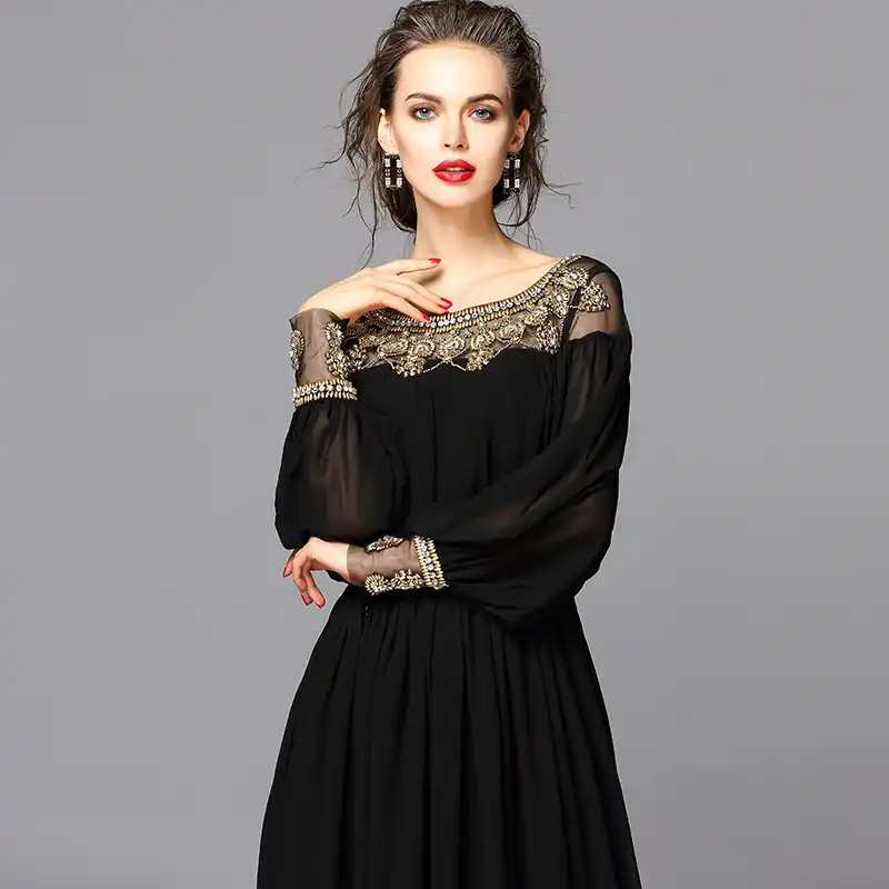 black cocktail dresses 2016