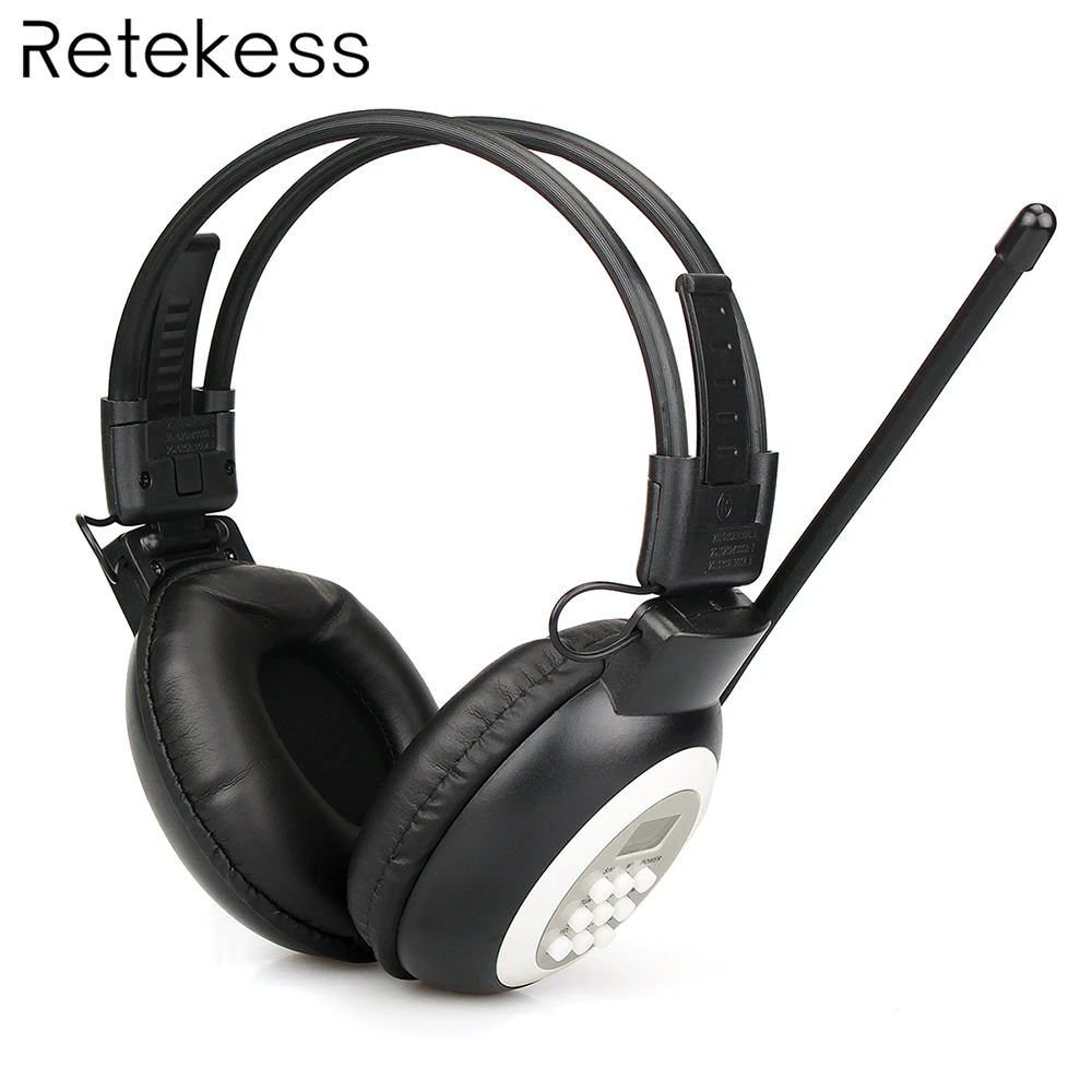 Retekess TR101 FM سماعة راديو استقبال سماعة ل كبيرة اجتماع مؤتمر نظام الترجمة الفورية Retekess TR101 FM سماعة راديو استقبال سماعة ل كبيرة اجتماع مؤتمر نظام الترجمة الفورية