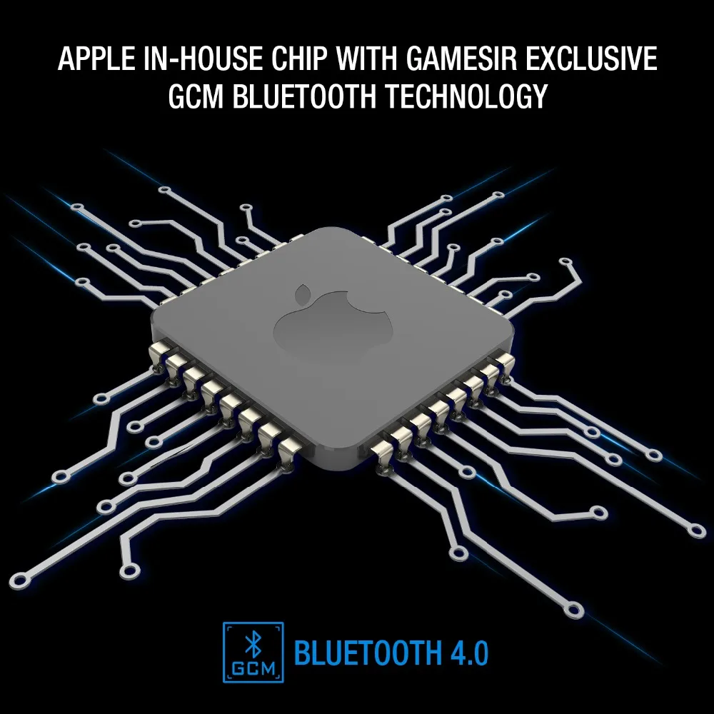 GameSir M2 MFi Bluetooth игровой контроллер беспроводной геймпад для iOS iPhone iPod Mac Apple tv