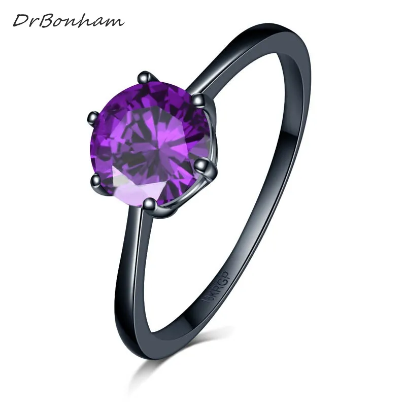 Женское Обручальное кольцо с голубым огненным опалом DR1745|wedding rings for women|purple ringwedding
