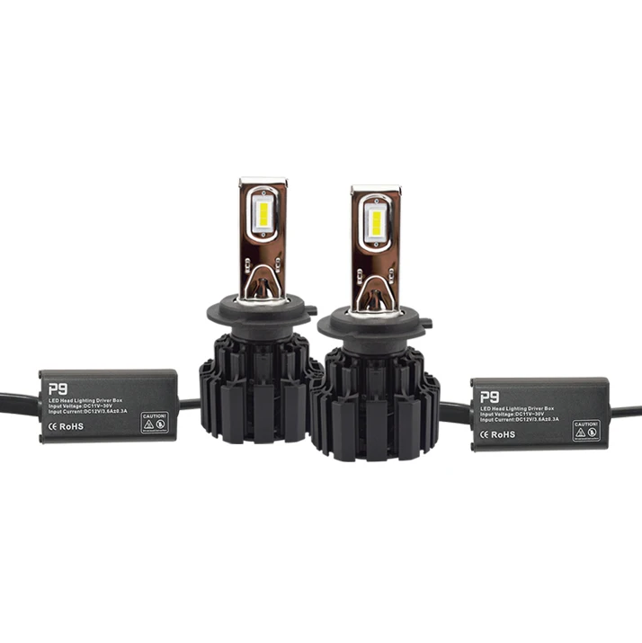 13800LM 100W 6500K комплект автомобильных светодиодных фар Противотуманные фары H4 H7 H11 H1