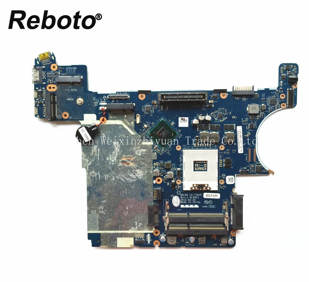 

Reboto For DELL E6430 Laptop Motherboard mainboard DDR3 QM77 CN-0XP7NX XP7NX QAL80 LA-7781P 100% tested