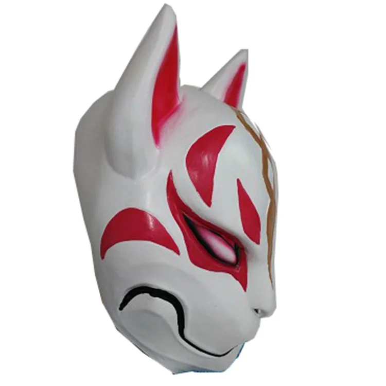 2018 игра дрейф косплей маска для лица лиса kitsune животное полная голова унисекс