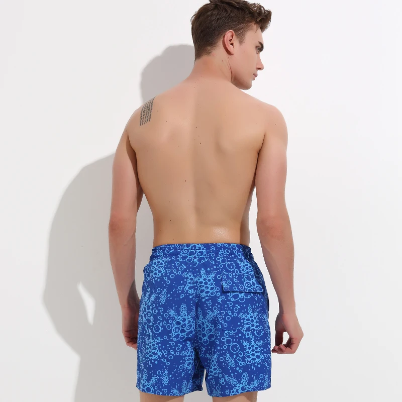 Sbart Ограниченная серия мужские принты спандекс Лето Новое поступление мужские s шорты пляжные Homme Бермуды короткие брюки быстросохнущие пляжные шорты