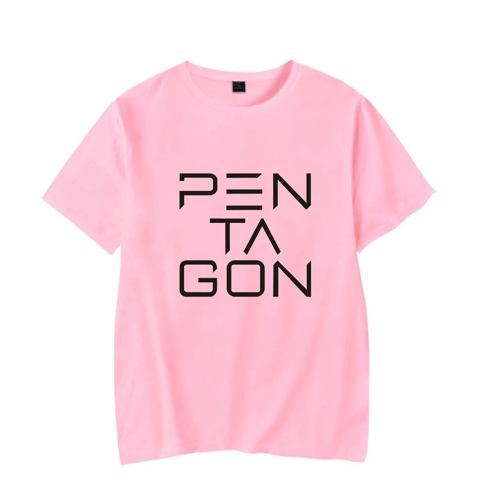 Новая футболка с пентагоном Мужская/Женская Модная хлопковая Высококачественная летняя футболка в стиле хип-хоп Harajuku Pentagon повседневная