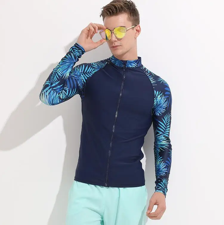 Buy Men's UV Sun Protection Long Sleeve Rash Guard