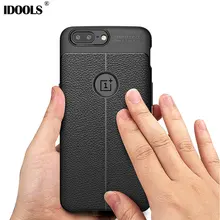 IDOOLS Case For Oneplus 6 5T 5 Oneplus5t Cover Quality Dirt Resistant Soft TPU Mobile Phone Bags Cases For Oneplus 5 One plus 5