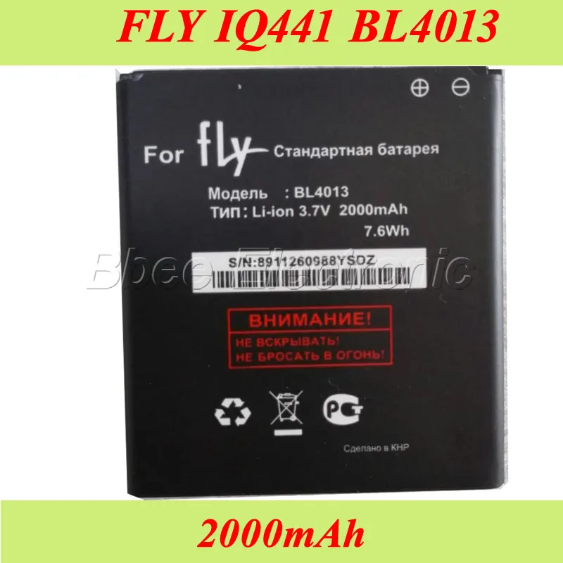 2000 мАч BL4013 аккумулятор для FLY IQ441 Аккумулятор PIL | Мобильные телефоны и аксессуары