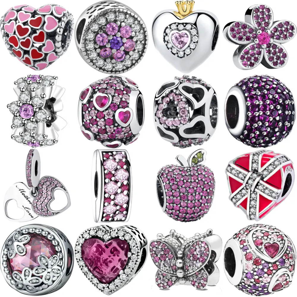 Designer 925 Sterling Silver Bracelet Floating Charms Beads Fit Pandora Original Bracelets for Women Necklace Womens Jewelry Designer 925 Sterling Silver Bracelet Floating Charms Beads Fit Pandora Original Bracelets for Women Necklace Womens Jewelry