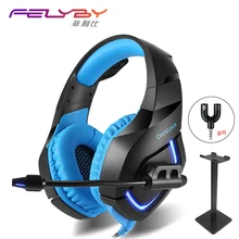 HOT! 4 kinds Professional Noise Canceling Studio Wired Gaming Earphone Headphone for Computer & Headset with Microphone for PS4
